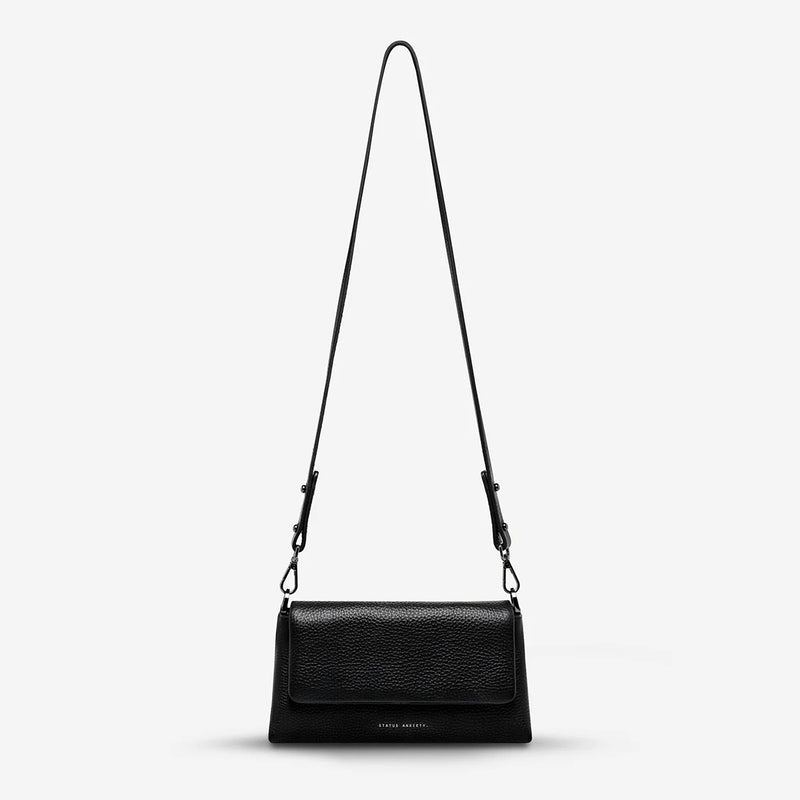 Status Anxiety Zenith Leather Bag (Black)