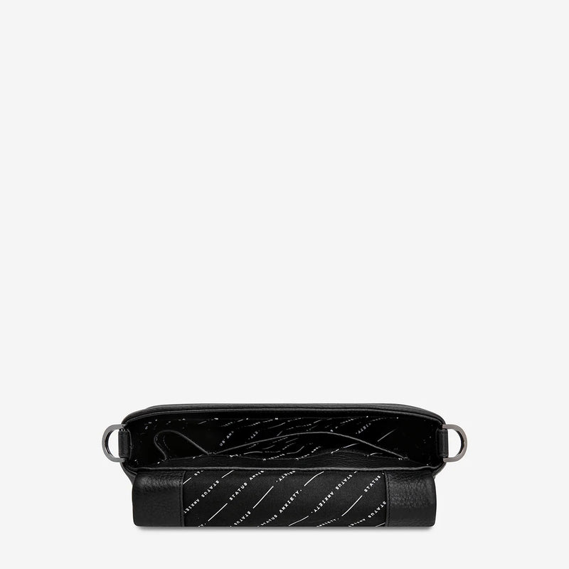 Status Anxiety Zenith Leather Bag (Black)