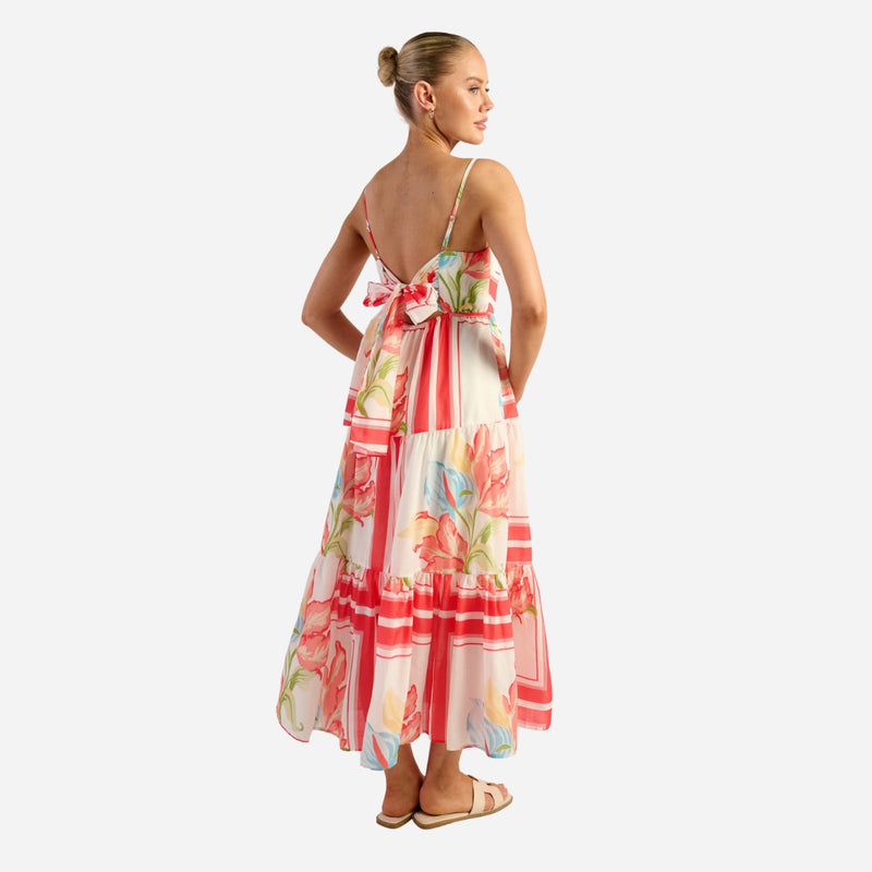 Back view of the gorgeous ties 