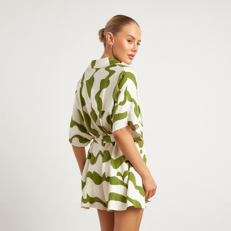 Orlando Playsuit (Green)