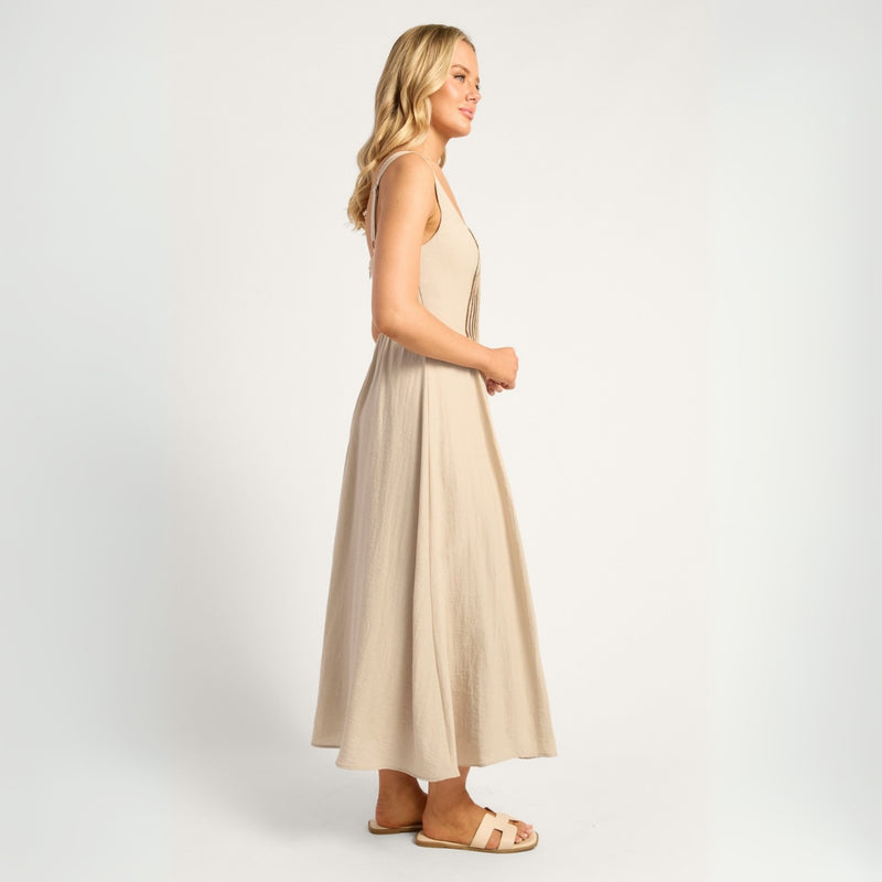 Side view of the dress.