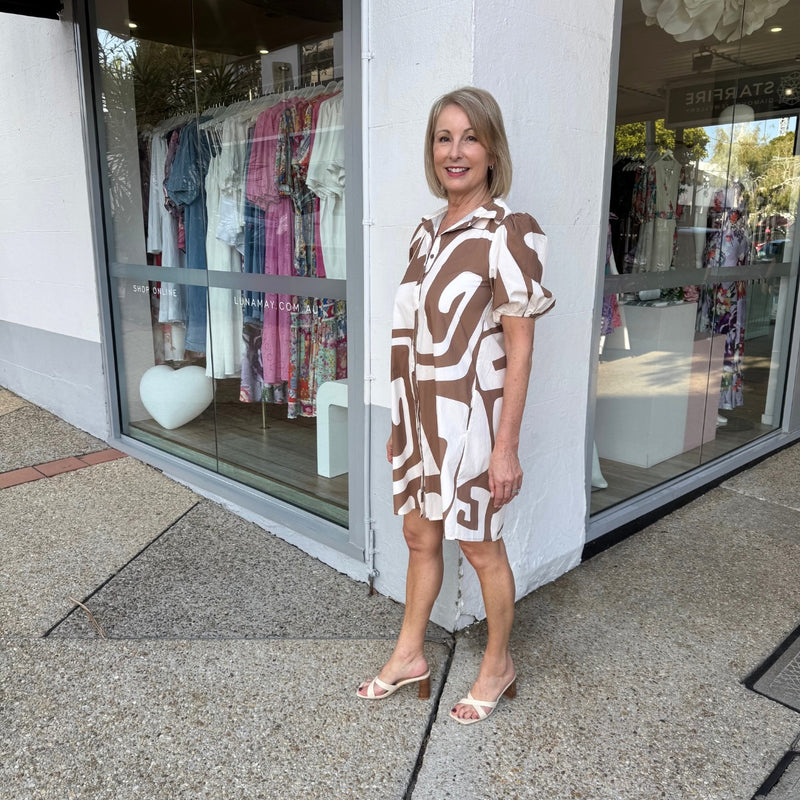 side view of the dress