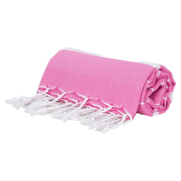 Light Pink Thin Turkish Beach Towel