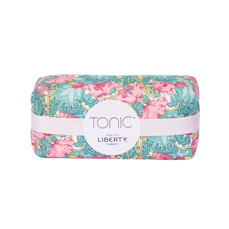 This soap is beautifully presented in a Liberty Clementina fabric wrap