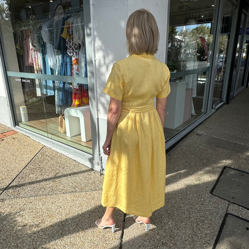 Full length view of the back of the dress