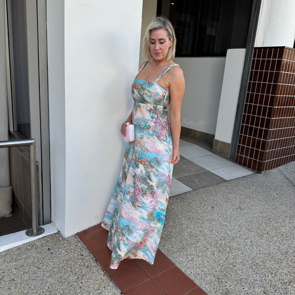 Sardinia Maxi Dress (Summer on the Med)