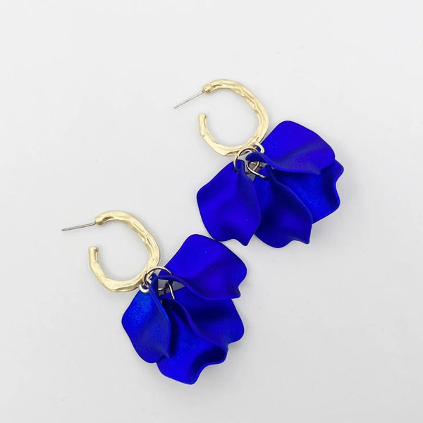 These earrings have a stud closure