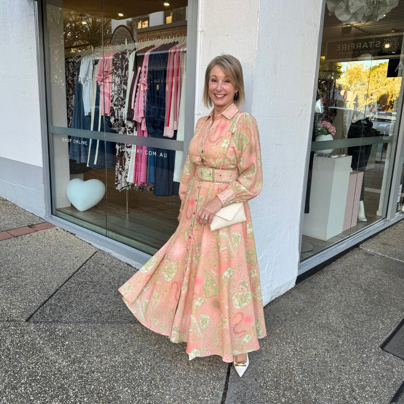 Side view of the dress