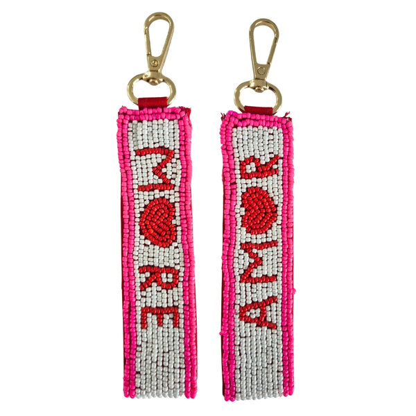 Beaded Keychain (More Amore)