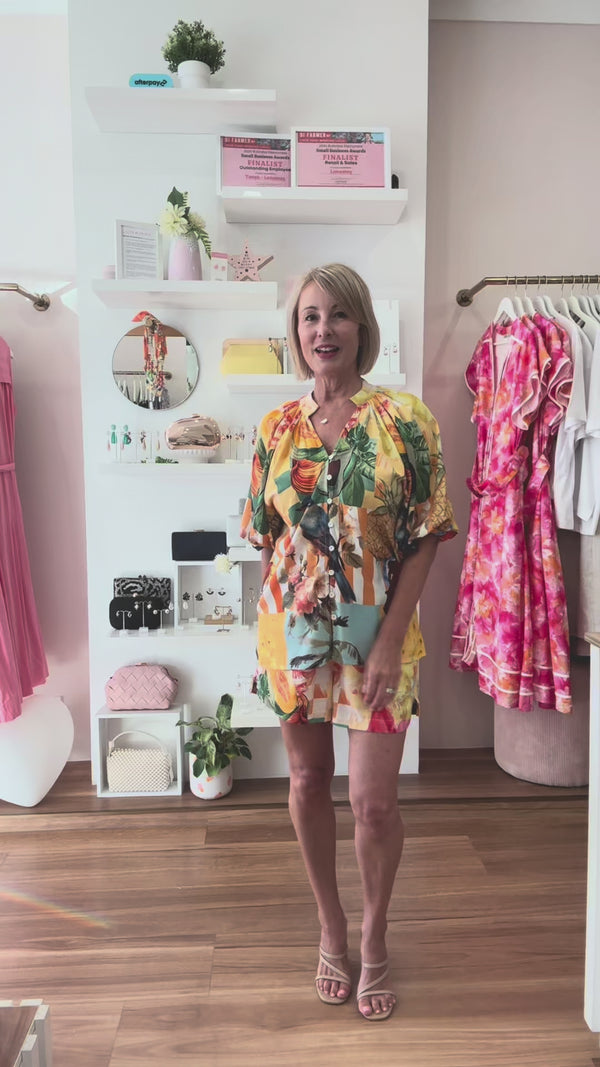 Summer Garden Short Set