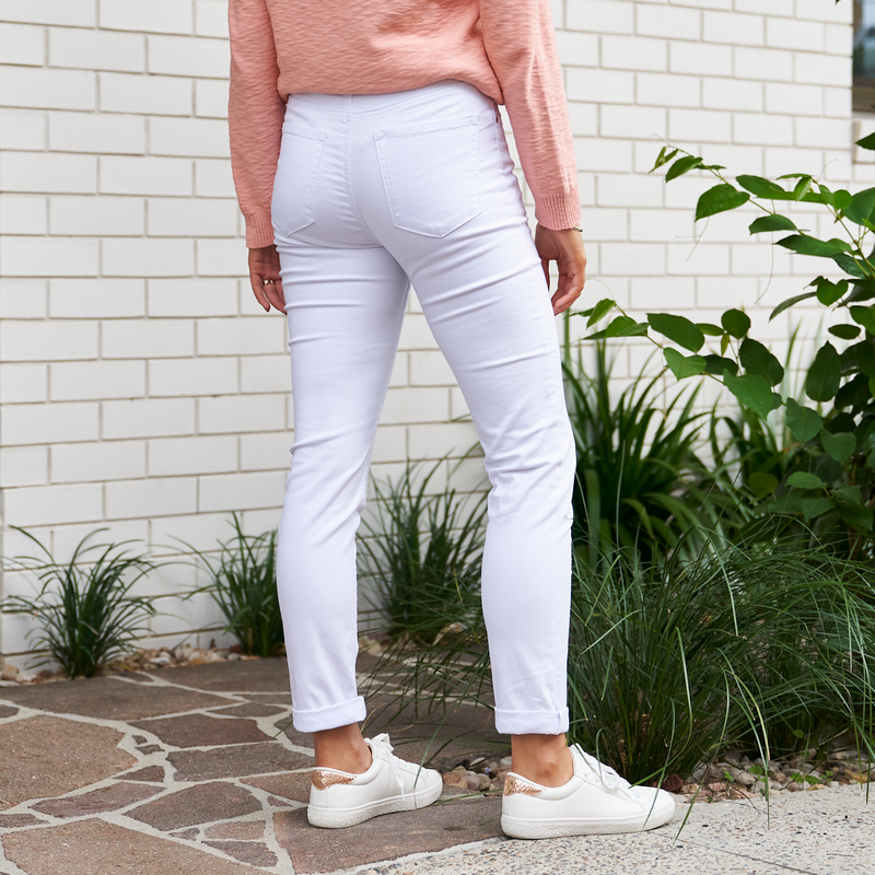 Hemworth Denim Jeans (White)