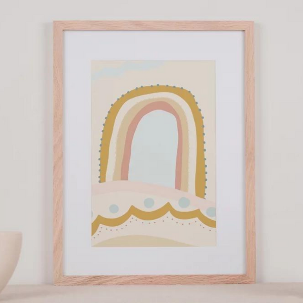 Rainbow Arches Art Print