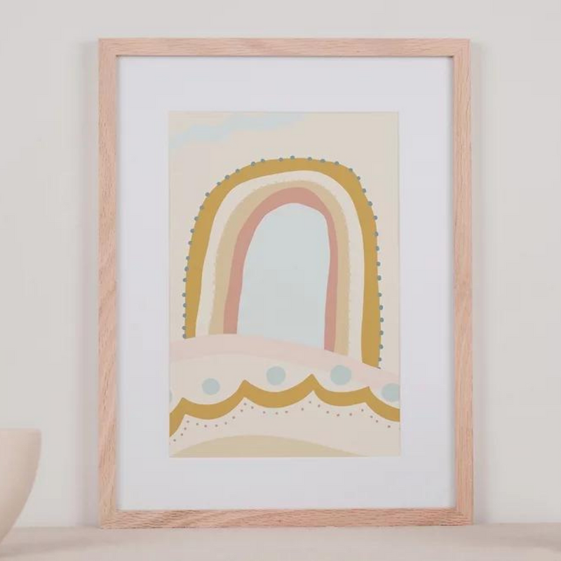 Rainbow Arches Art Print